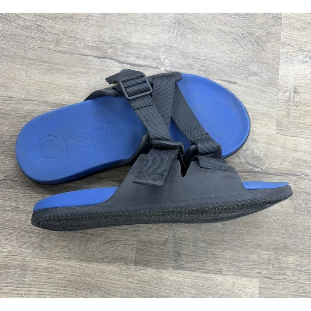 Chaco Chillos Slide Active Blue Comfort Sandal Men's US sizes 9